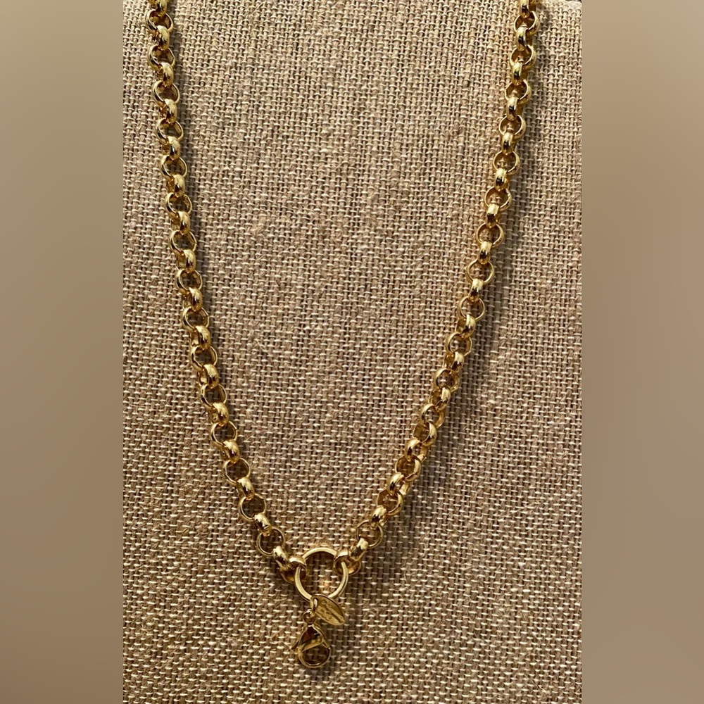 NIB Origami Owl Gold Large Rolo Chain 18-20"
(Retired collection)